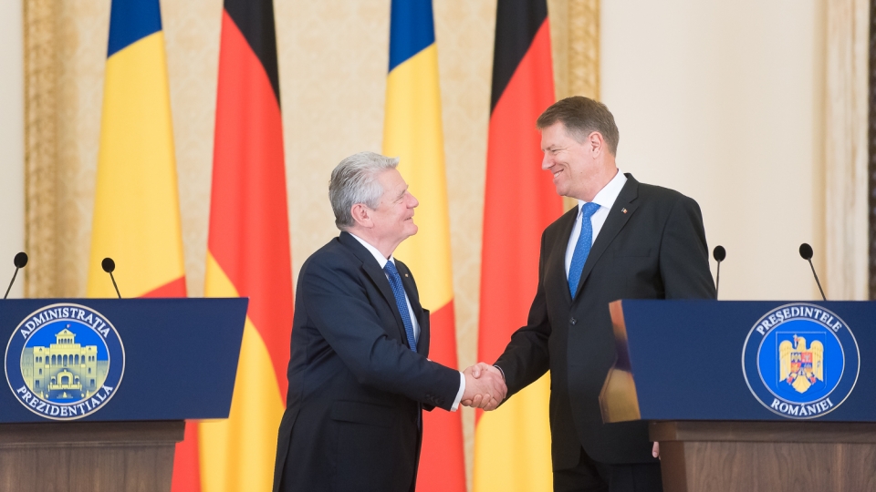 Joachim Gauck și Klaus Iohannis