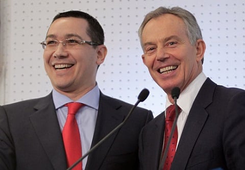 Victor Ponta și Tony Blair