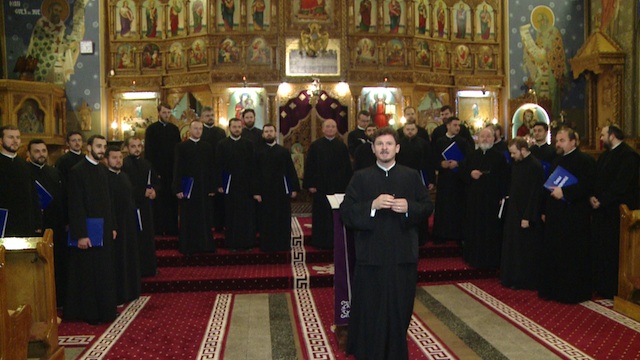 Regal de colinde susţinut de Corala preoţească "Arhanghelii" la Catedrala Ortodoxă din Satu Mare