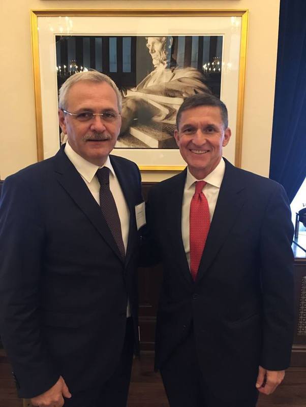 Liviu Dragne și Michael Flynn