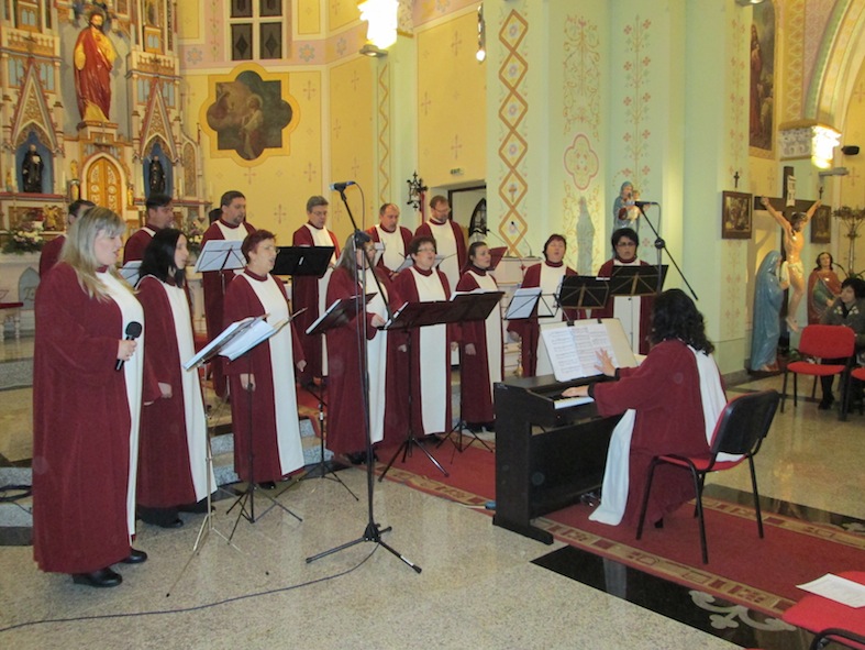 Seară de muzică gospel la biserica romano catolică Calvaria