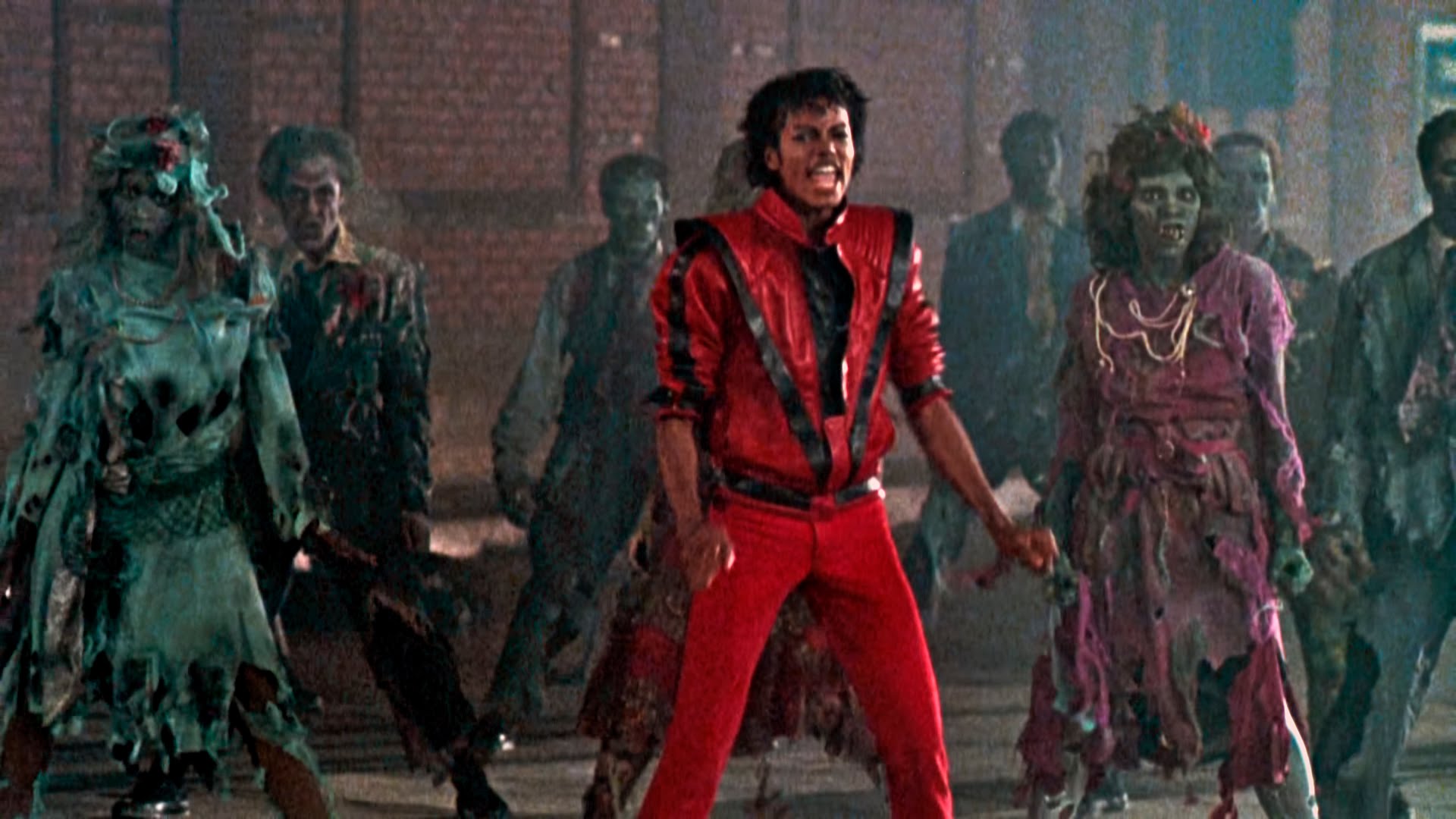 Michael Jackson în perioada "Thriller"