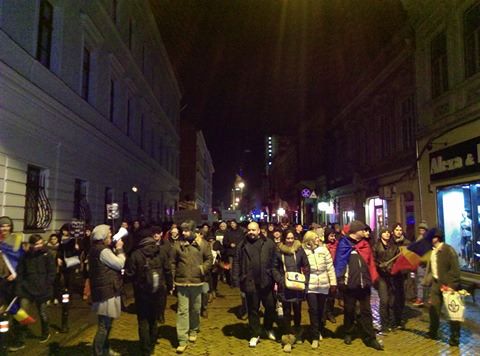 Peste 1.500 de satmareni protesteaza in Satu Mare