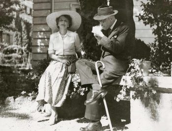 Karolyi Mihaly și soția sa