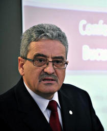 Simion Hancescu, presedintele Federatiei Sindicatelor Libere din Invatamant