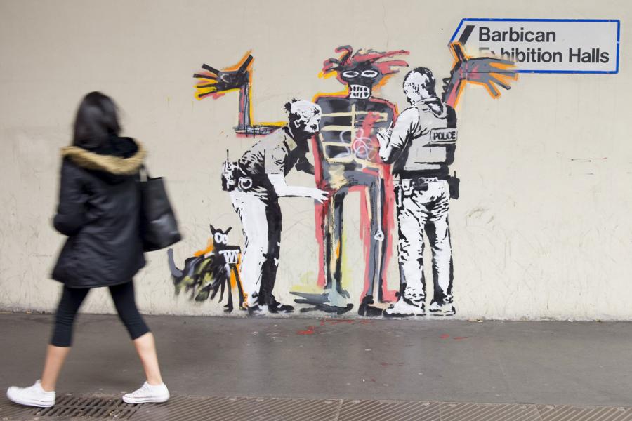 Lucrarea lui Banksy