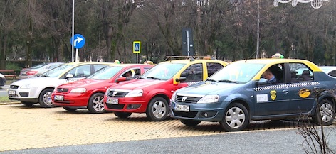 Statie de taxiuri in municipiul Satu Mare