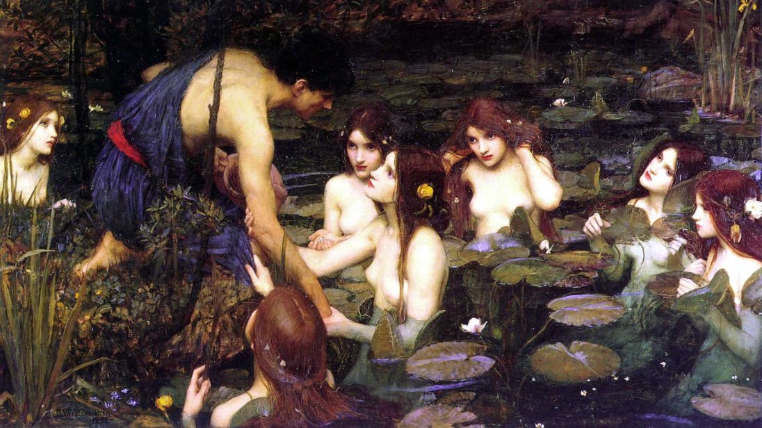 ”Hylas and the nymphs”