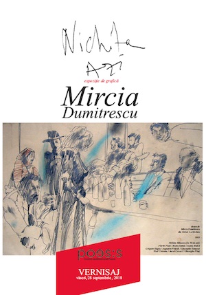Vernisajul expoziției marelui artist Mircia Dumitrescu