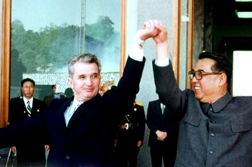 Ceaușescu în Coreea de Nord