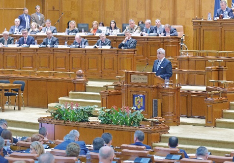 Presedintele Senatului, Calin Popescu Tarinceanu, la aniversarea a 15 ani de la intrarea in NATO
