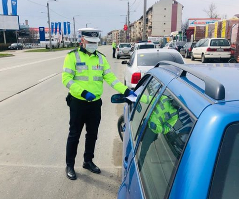 Control politie Satu Mare