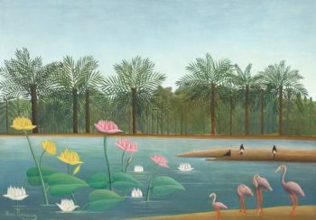 Locul al zecelea: Henri Rousseau, „Les Flamants”, 1910, ulei pe pânză, 113,8 x 162 centimetri: preț de ciocan 37,5 milioane de dolari (estimare 20 până la 30 milioane) pe 11 mai la Christie's din New York