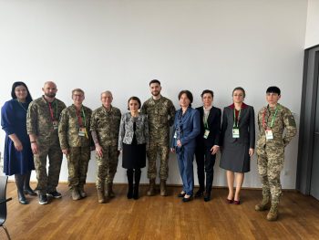 Ministrul Luminița Odobescu s-a întâlnit cu un grup de veterani de pe frontul ucrainean