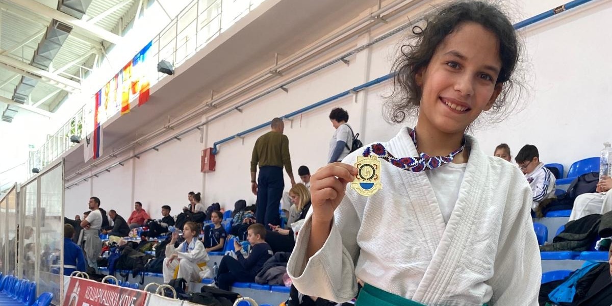 Sătmăreanca Thiruvadi Alesszia pe locul 1 la un turneu de judo din Serbia