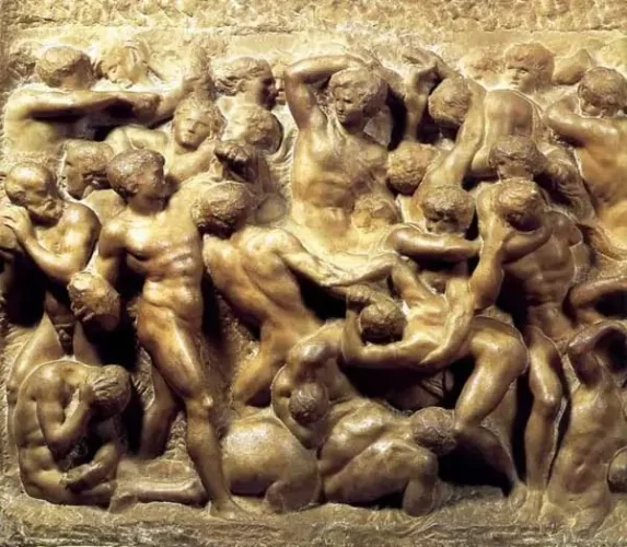 Bătălia Centaurilor de Michelangelo