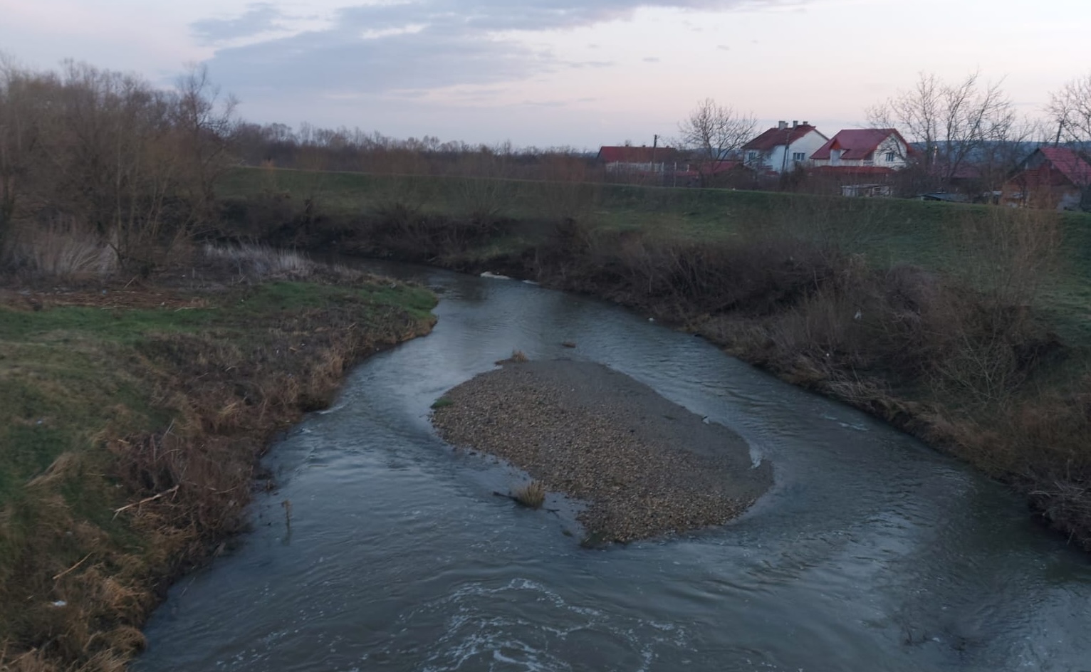 Râul Crasna, poluat cu dejecții de animale