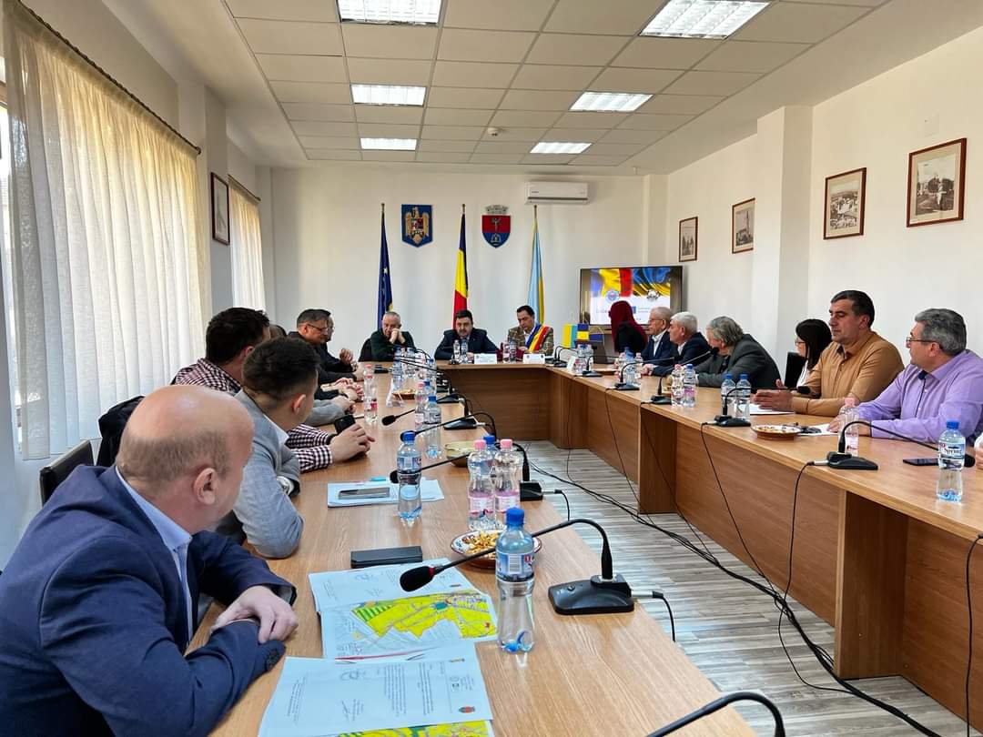 S-a semnat acordul de înfrățire între orașul Tășnad și comuna Solotvyno