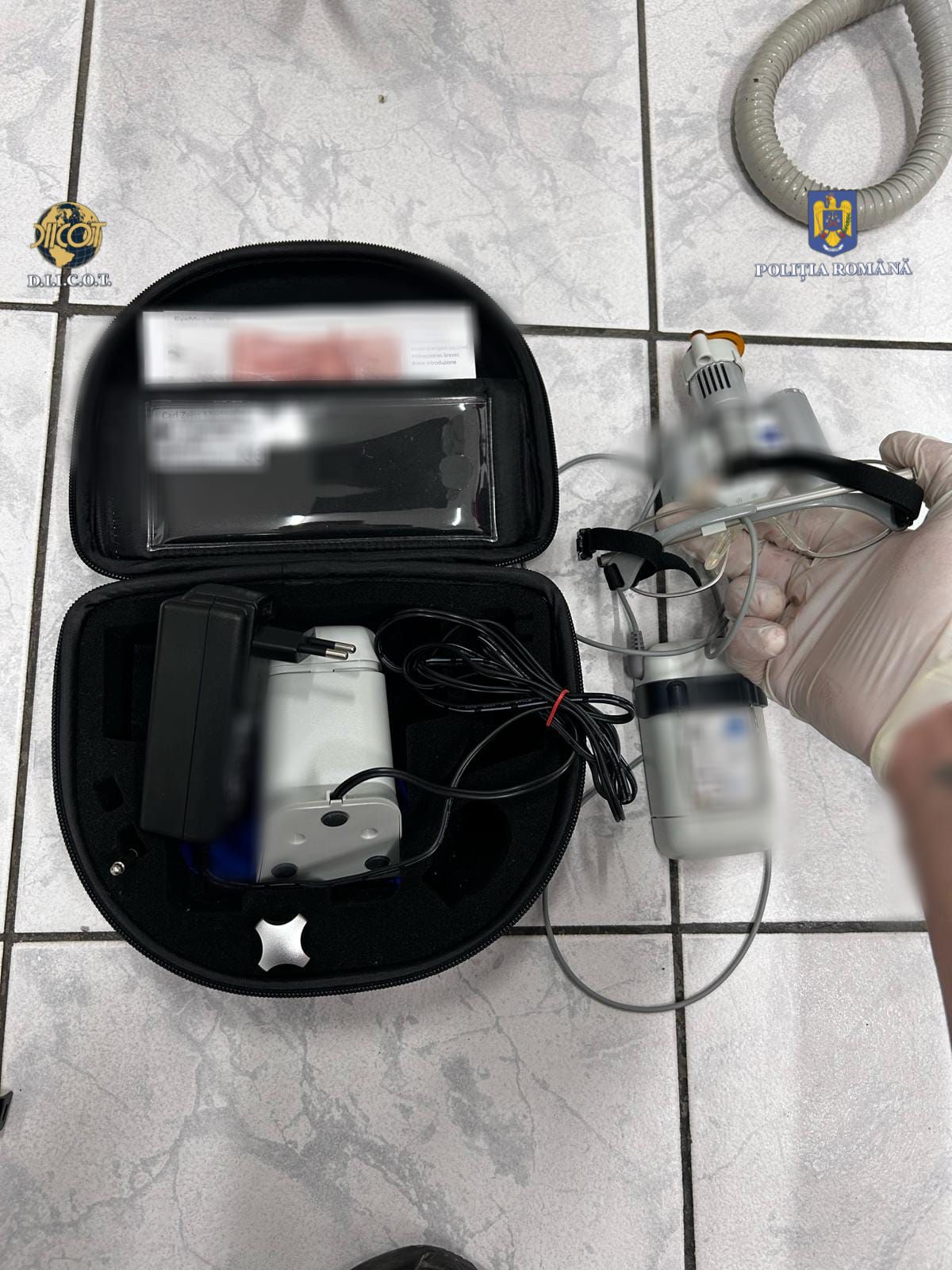 Percheziții în Maramureș la hoții de aparatură medicală stomatologică din Nancy, FRANȚA
