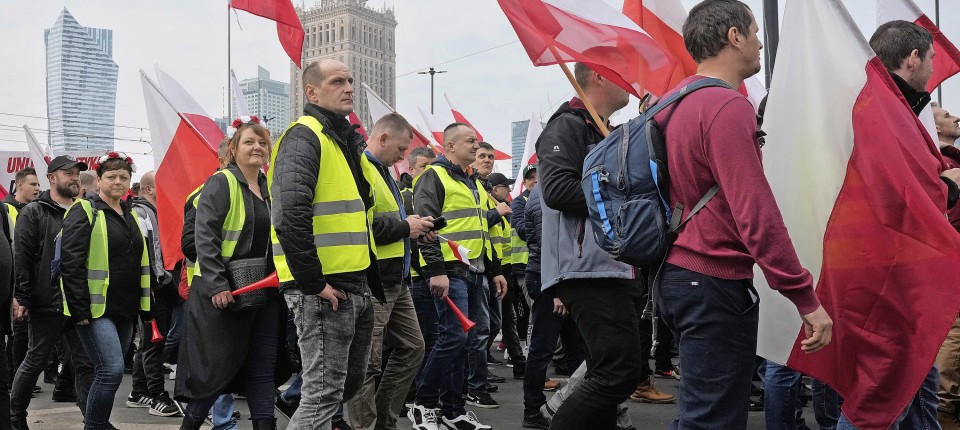 Manifestația fermierilor la Varșovia: Nemulțumirile agricultorilor Polonezi
