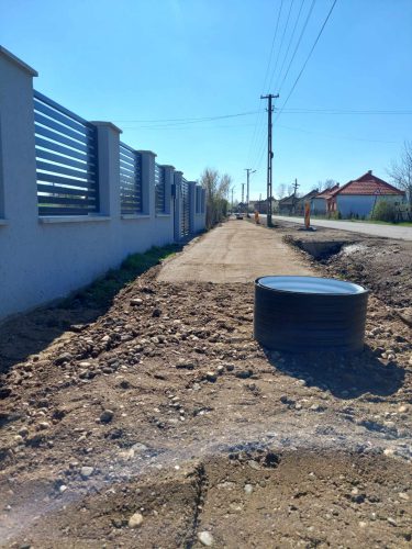 Construcția pistei de biciclete Moftinu Mic-Domănești avansează rapid