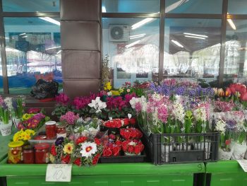 Ofertă bogată de flori la ghiveci, preţuri  accesibile, dar sunt puţini cumpărătorii