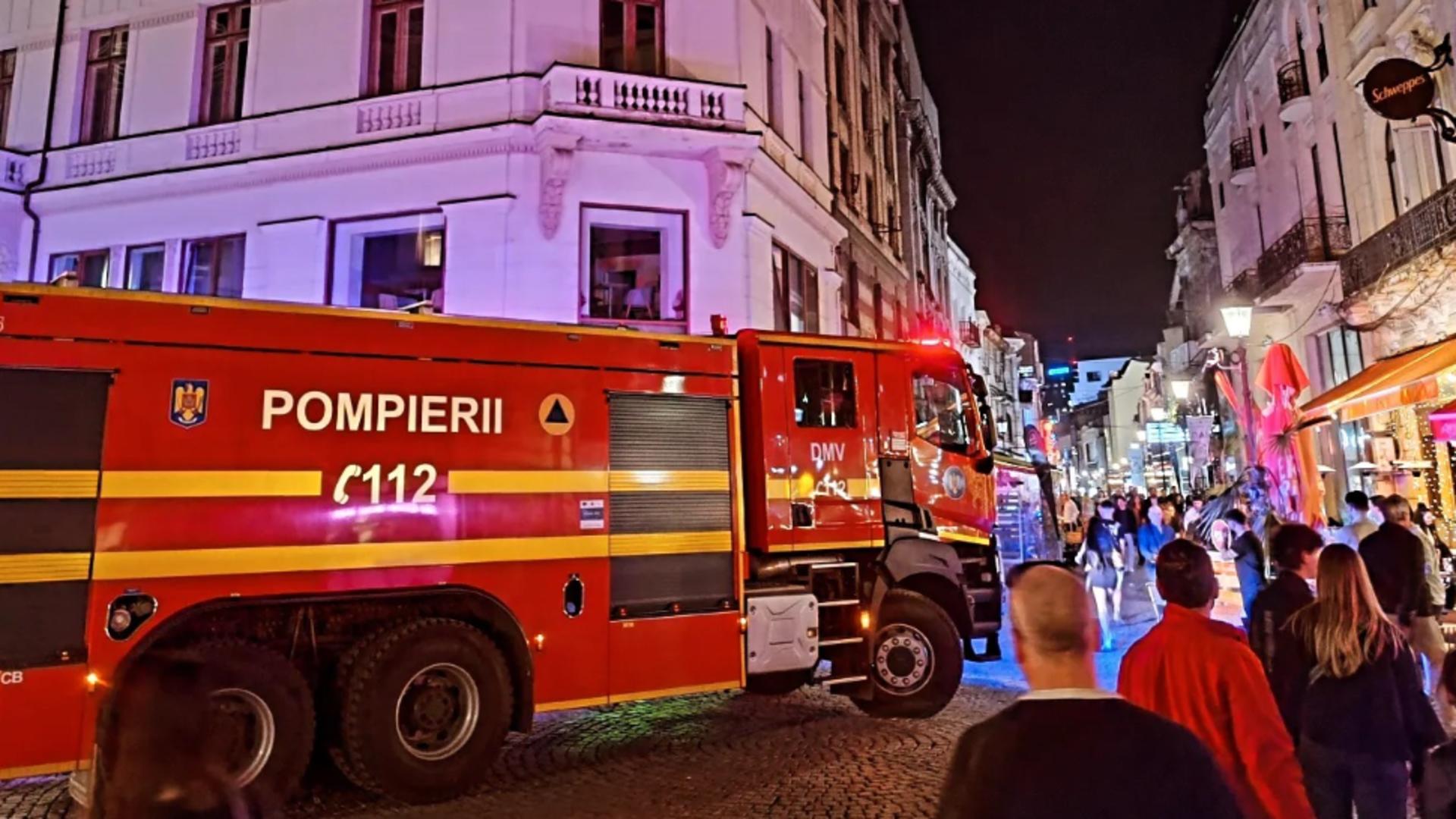 BREAKING NEWS: Incendiu Major în Centrul Vechi al Bucureștiului – Intervenție în Forță a Pompierilor