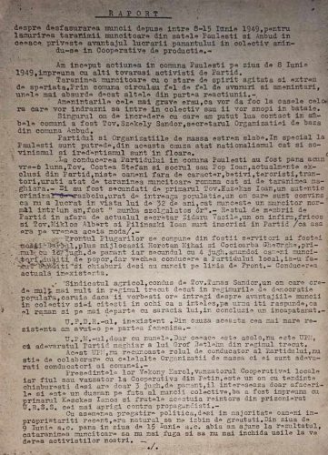 Documente rare dezvăluie impactul colectivizării în Satu Mare în perioada post-1945