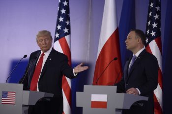 Trump şi preşedintele polonez Duda au discutat despre Ucraina şi NATO