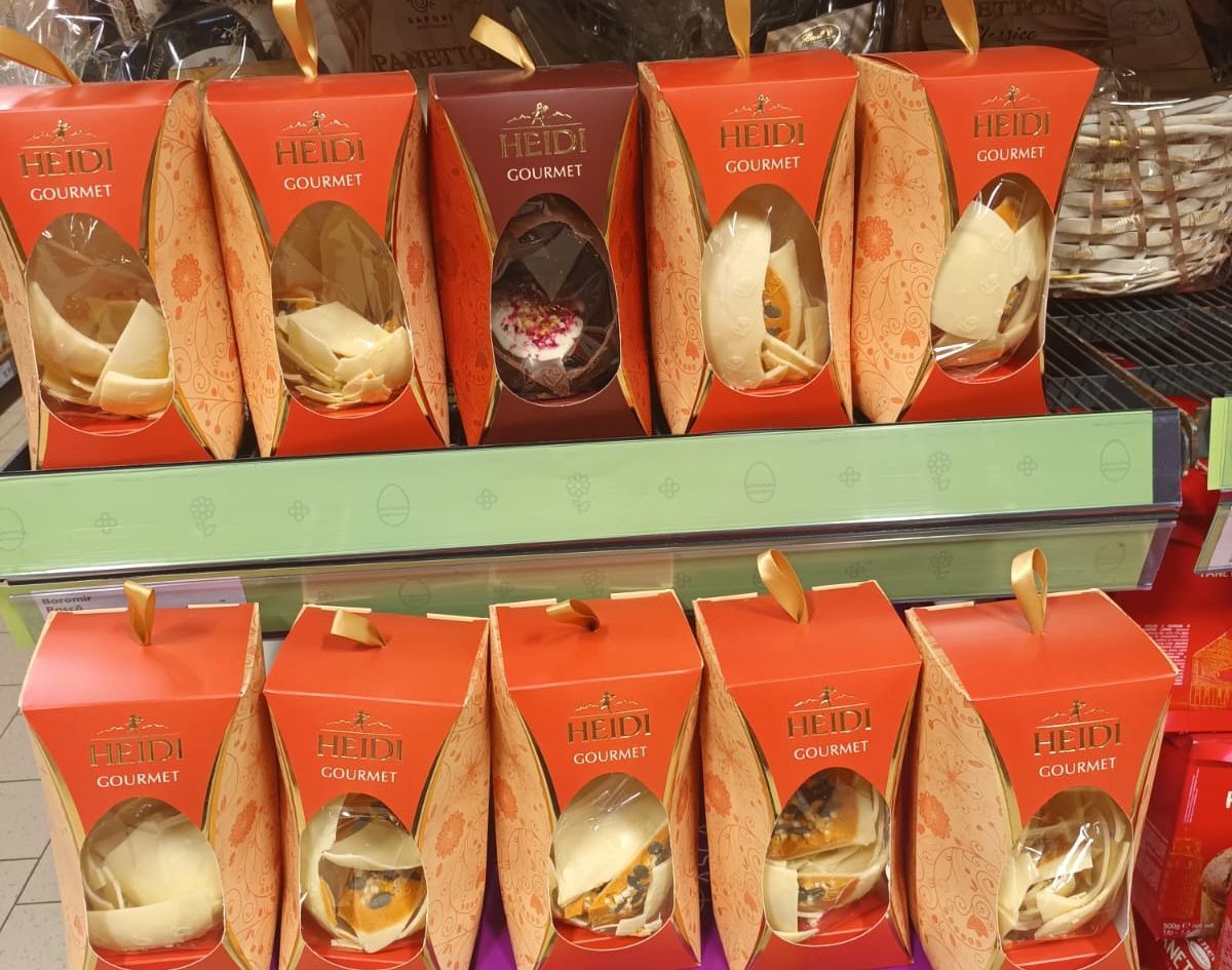 Iepurași de ciocolată, distruși în supermarketuri