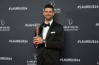 Novak Djokovic,  laureatul anului  2023 la Gala Premiilor  Laureus