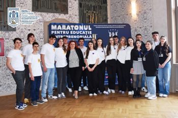 Competiția “Maratonul pentru  Educație Antreprenorială” a debutat  cu succes în Satu Mare