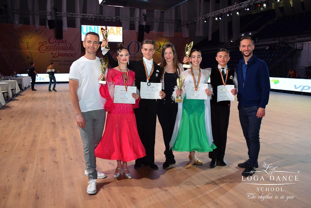 Sportivii de la Loga Dance School au obținut 45 de medalii în trei competiții