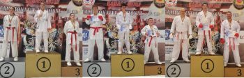 Karateka de la CSM Olimpia au cucerit trei medalii de aur la Campionatele Naționale WKF