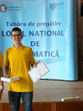 Luca Valentin Mureșan, obține performanțe remarcabile în informatică și matematică