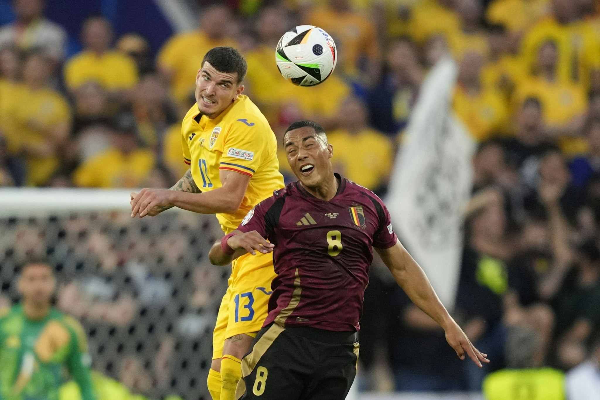 Belgia obține o victorie muncită de 2-0 în fața unei Românii ambițioase