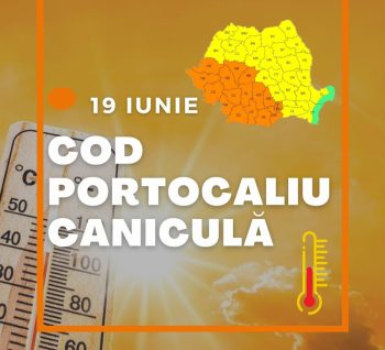 Coduri galben și portocaliu de caniculă în România