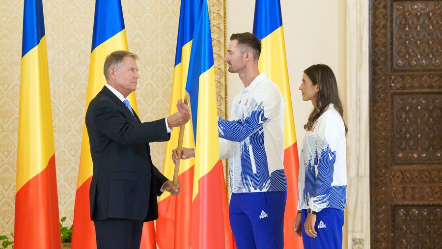 Sportivii olimpici ai României au fost primiți de președintele Klaus Johannis