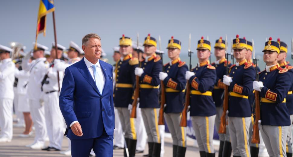 Ziua Marinei sărbătorită la Constanța în prezența președintelui Klaus Iohannis și a lui Nicolae Ciucă