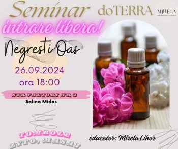 Te Invităm la un Eveniment Special de Aromaterapie în Salina Midas Univers!