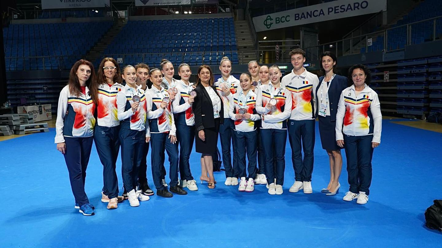 Sătmăreanca Bianca Cîmpan, Medaliată cu Bronz la Campionatul Mondial de Gimnastică Aerobică pentru Juniors