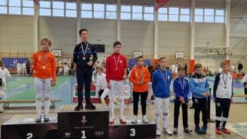 Sătmărenii strălucesc la Circuitul de Spadă Kulcsár Győző: Haller Márk și Németi Bencze, pe podium la categoria U12