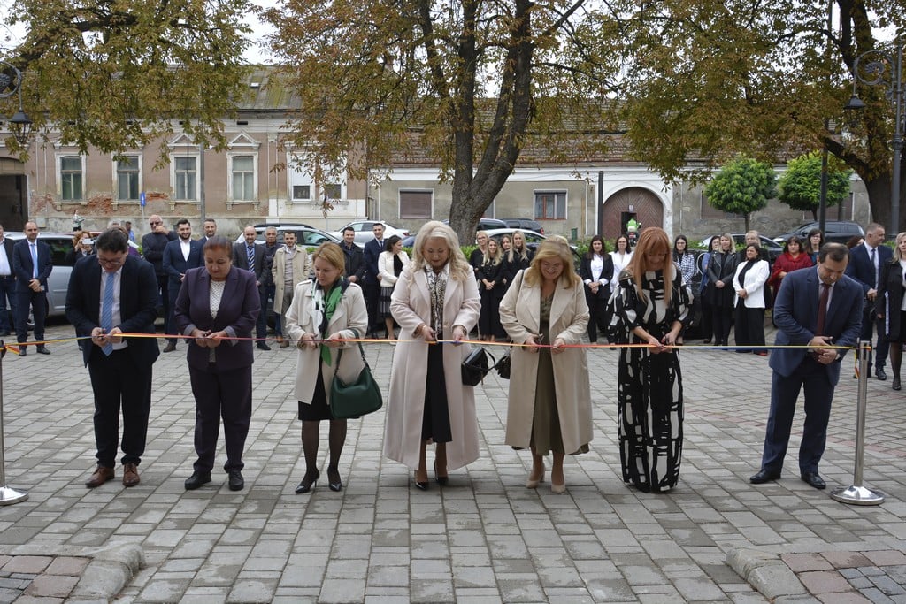 Sediul reabilitat al Judecătoriei Carei a fost inaugurat oficial